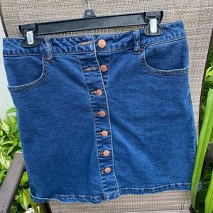 Forever 21 Jeans A- Line skirt